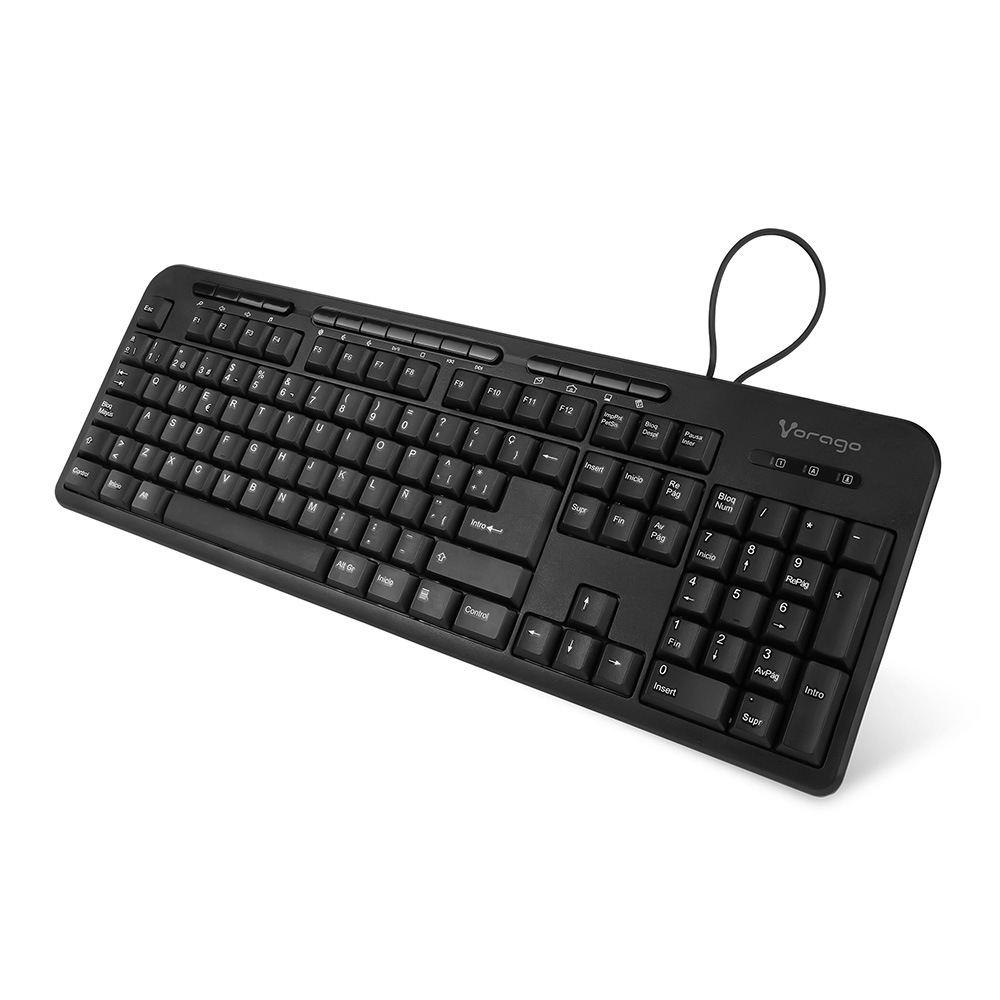 KB-204 Multimedia Keyboard - Vorago