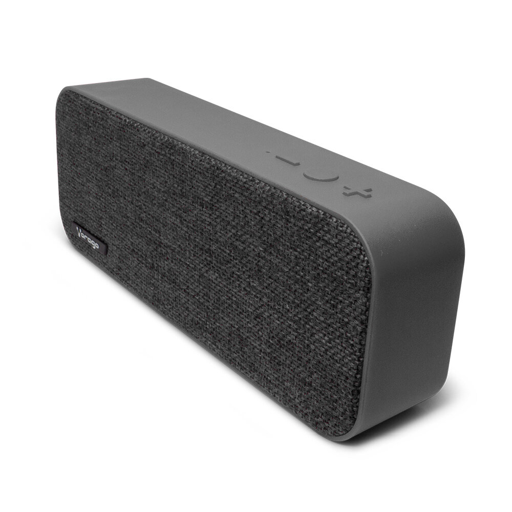 Vorago BSP-150 Bocina Bluetooth 6w Entradas MicroSD Jack 3.5 mm Bateria hasta 4 Horas Color Gris