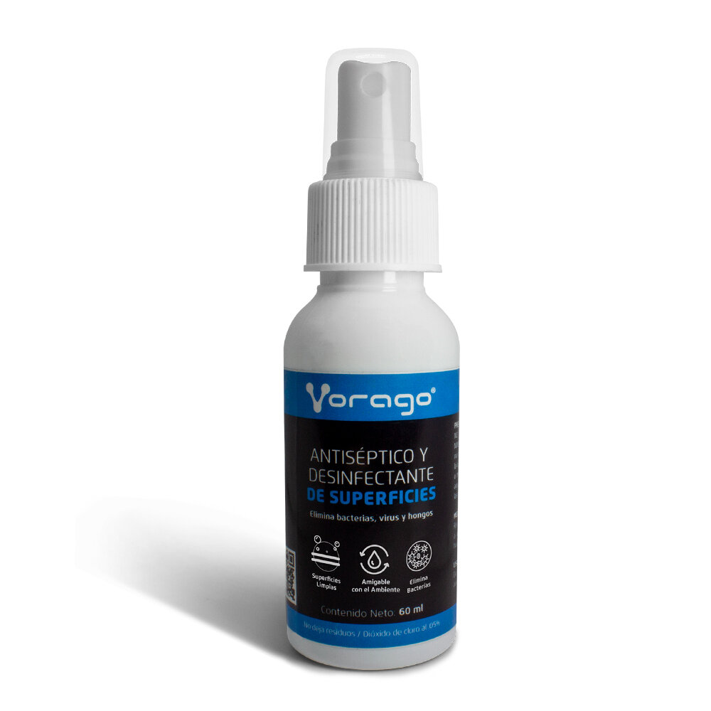 Desinfectante Y Antiséptico En Spray Vorago Cln-301 60ml