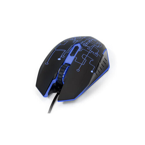 Vorago Start The Game MO-501 Mouse Alámbrico Gamer, 3200 dpi, Sensor de Movimiento de 4000 FPS, Retroiluminación LED, Pc Gamer/Mac/Windows, Oficina, Hogar, Escuela