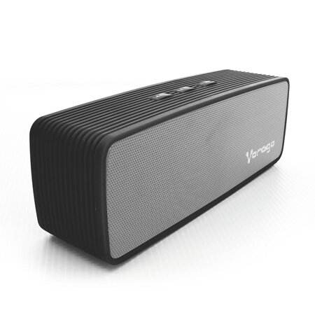 Vorago BSP-100-V2-BK Bocina Bluetooth 5w, con Jack 3.5 mm, Micro USB, Manos Libres, Negra