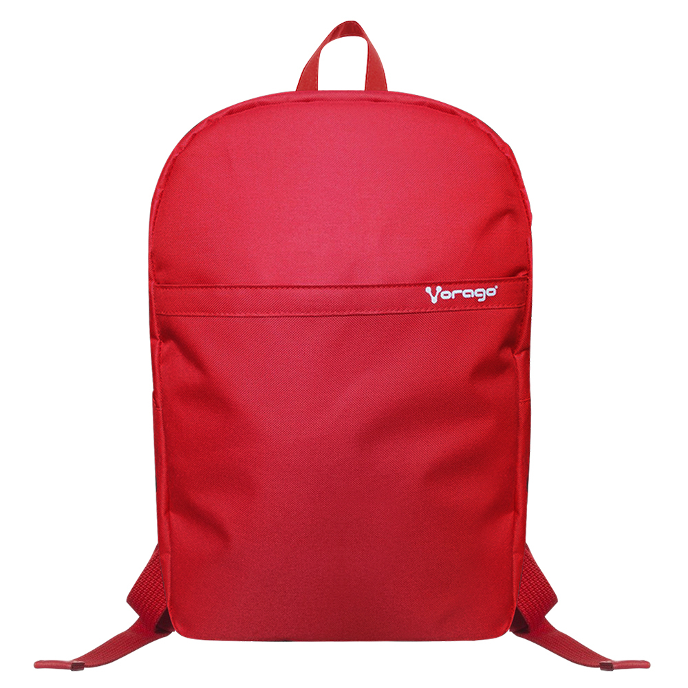 Vorago BP-100-RD Mochila Repelente al Agua, Resistente para Laptop de hasta 15.6  , Roja