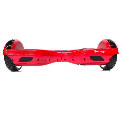 Hoverboard Electrico Vorago HB-200-RD Patineta eléctrica dos ruedas 12 km/h Luces Led Batería Protegida y Certificada Doble Motor Contra Salpicaduras Para Niños