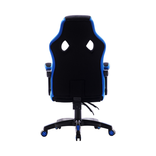Silla Gamer Deportiva Vorago Cgc301-BL Tela Automotriz Color Azul
