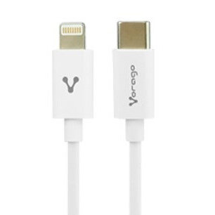 Vorago CAB-125 Cable Tipo C a Cable 8 Pines