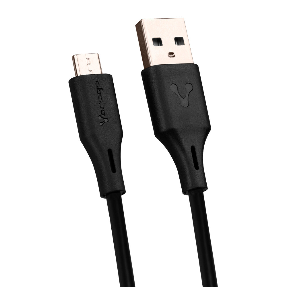 CABLE VORAGO CAB-M02B USB A MICRO USB 2 METROS NEGRO