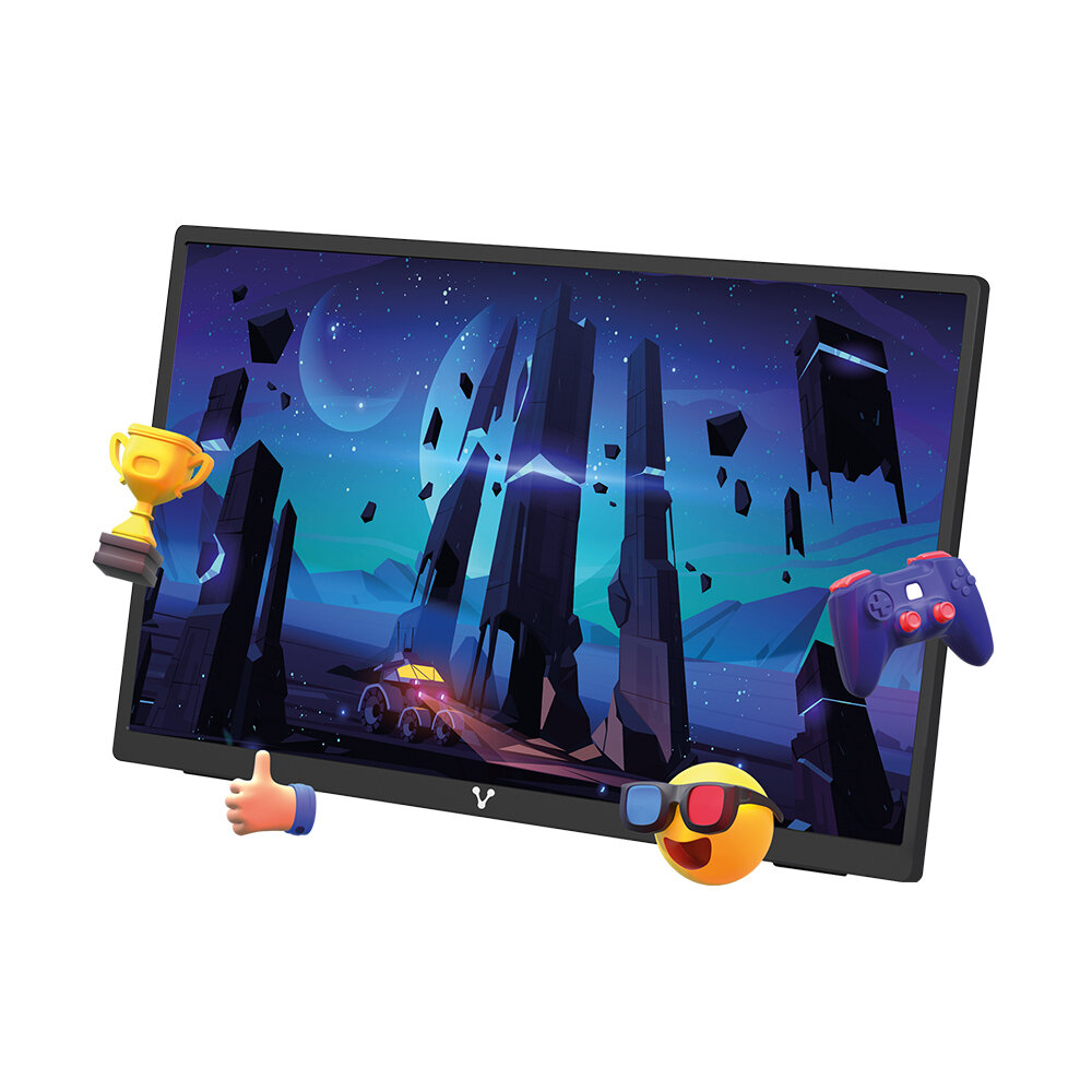 MONITOR VORAGO PORTATIL LED-P15 15.6" FHD IPS VESA USB-C HDMI