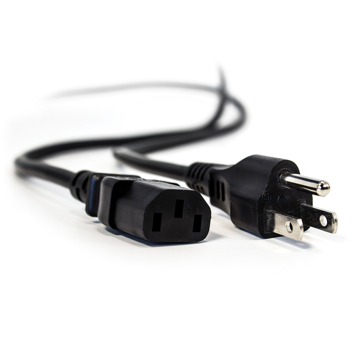 Vorago Cable de Alimentación, Color Negro