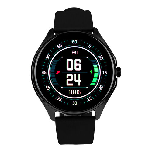 Vorago SW-505 SmartWatch AMOLED Impermeable IP67 para Deportes Presión Oxímetro Unisex Pantalla Tactil Llamadas 2 Extensibles Metálicos Extra ChatGpt