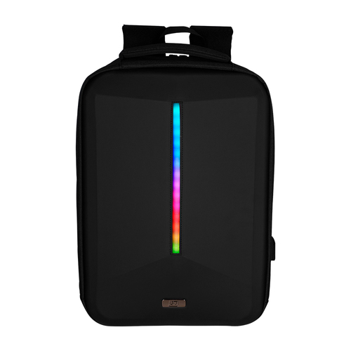 Vorago BP-500 Mochila Gamer RGB Bluetooth Repelente Al Agua Laptop Hasta 15.6   USB