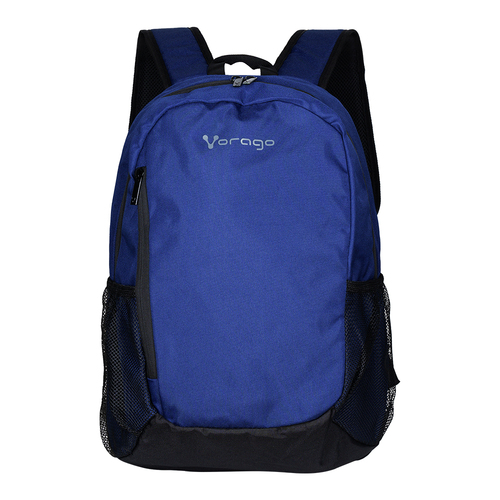 Vorago BP-150 Mochila Porta Laptop Hasta 15.6   Backpack Resistente Ligera Con Puerto Usb y Espacios Escenciales Azul