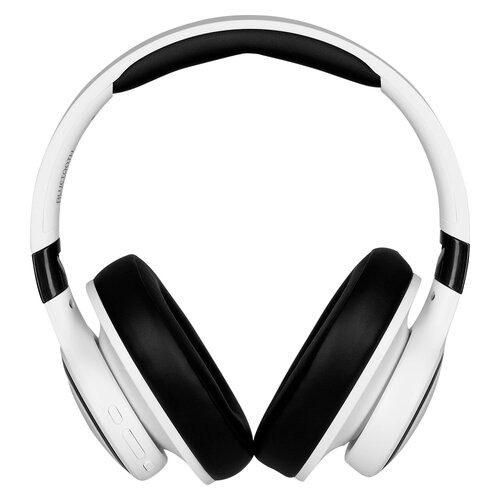 Vorago HPB-205-WH Diadema Bluetooth Almohadillas Suaves Bateria 6 Hrs Manos Libres USB C Color Blanco