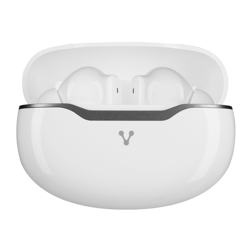Vorago ESB-450-WH Audifonos Bluetooth 18 Hrs De Reproduccion Manos Libres Configurable con App Control Tactil Color Blanco