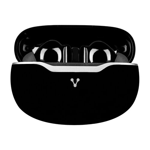 Vorago ESB-450-BK Audifonos Bluetooth 18 Hrs De Reproduccion Manos Libres Configurable con App Control Tactil Color Negro