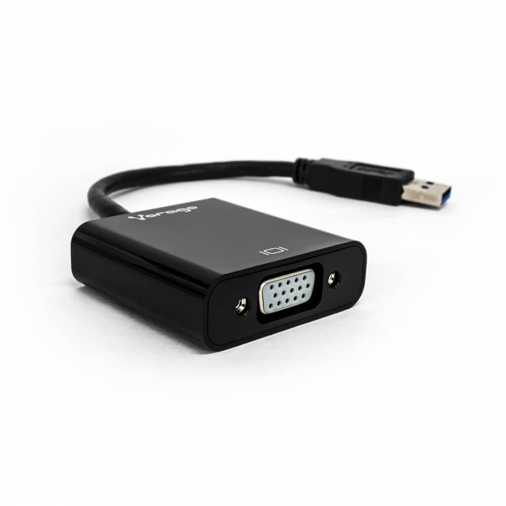 Vorago ADP-200 Adaptador USB 3.0 a VGA Full HD Hasta 1080p Compatible Con Windows