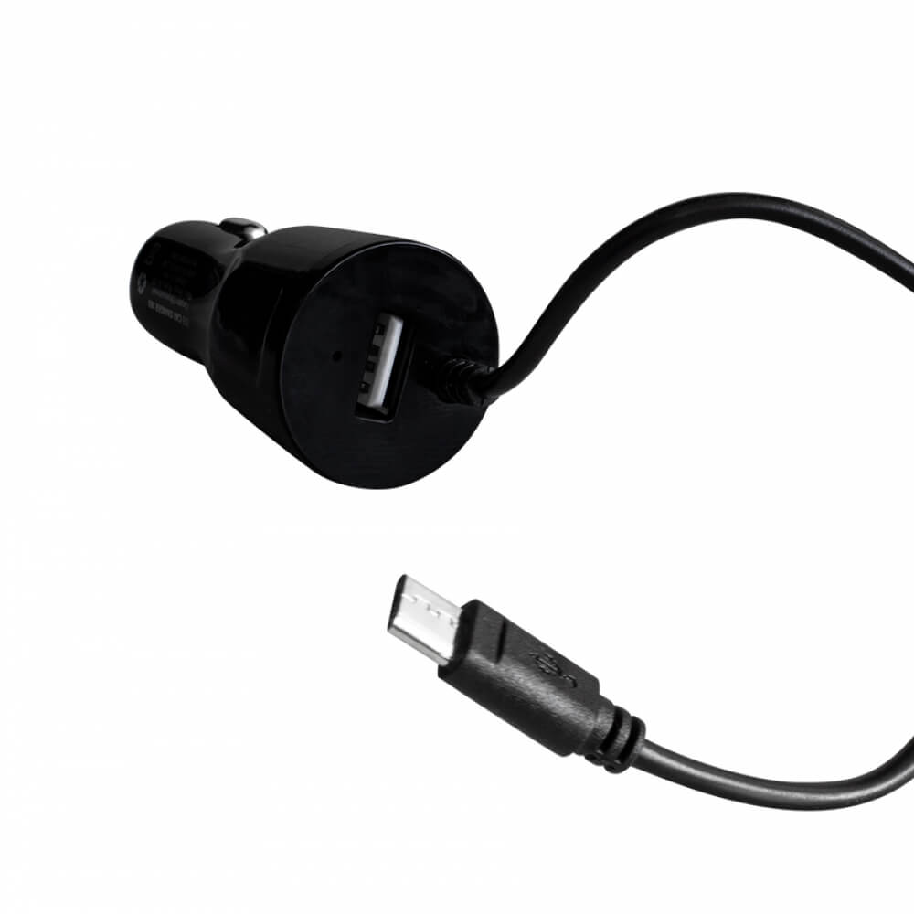 Cargador De Auto Vorago Au-303 Usb-c Y A 20w Carga Rapida Color Negro