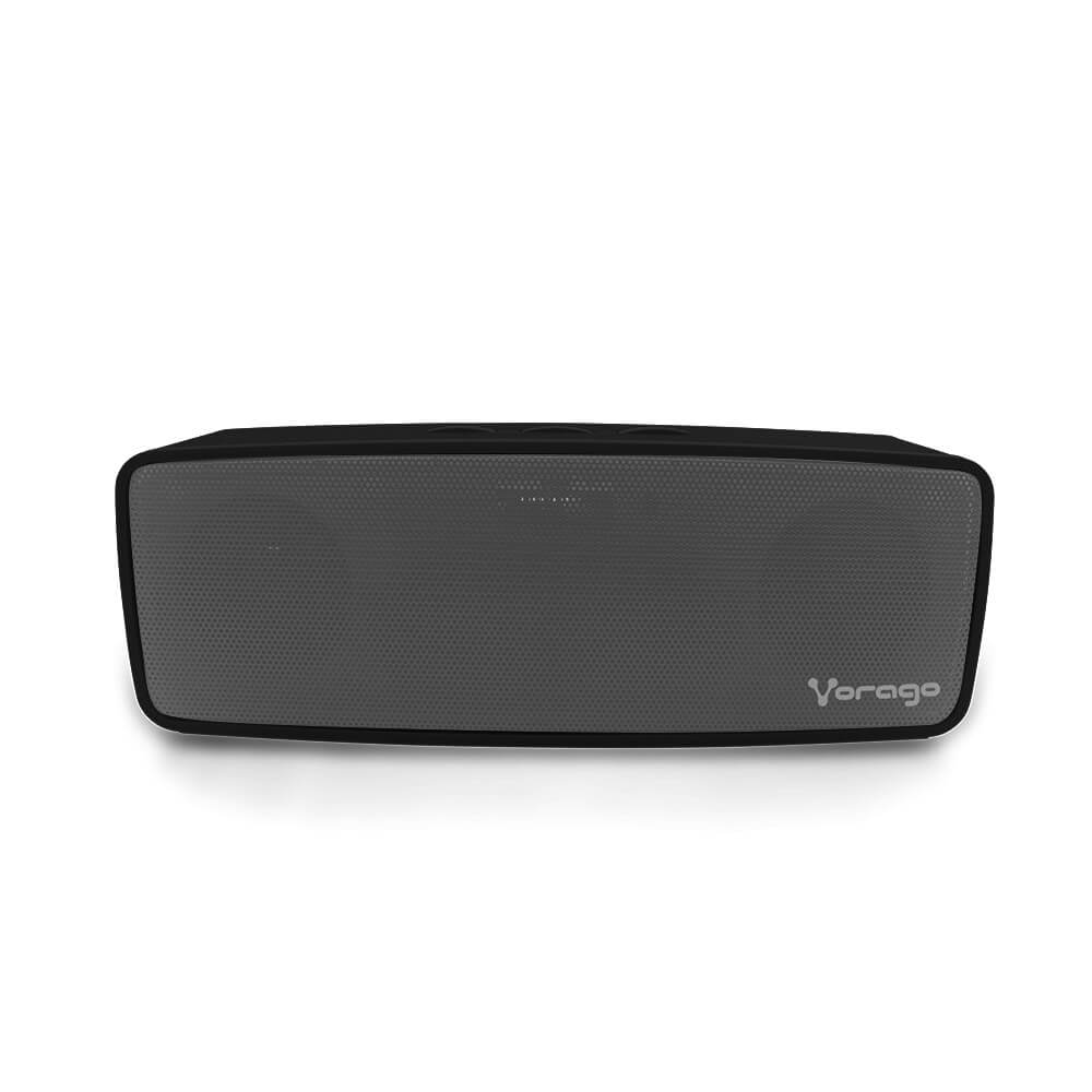 Vorago BSP-100-V2-BK Bocina Bluetooth 5w, con Jack 3.5 mm, Micro USB, Manos Libres, Negra