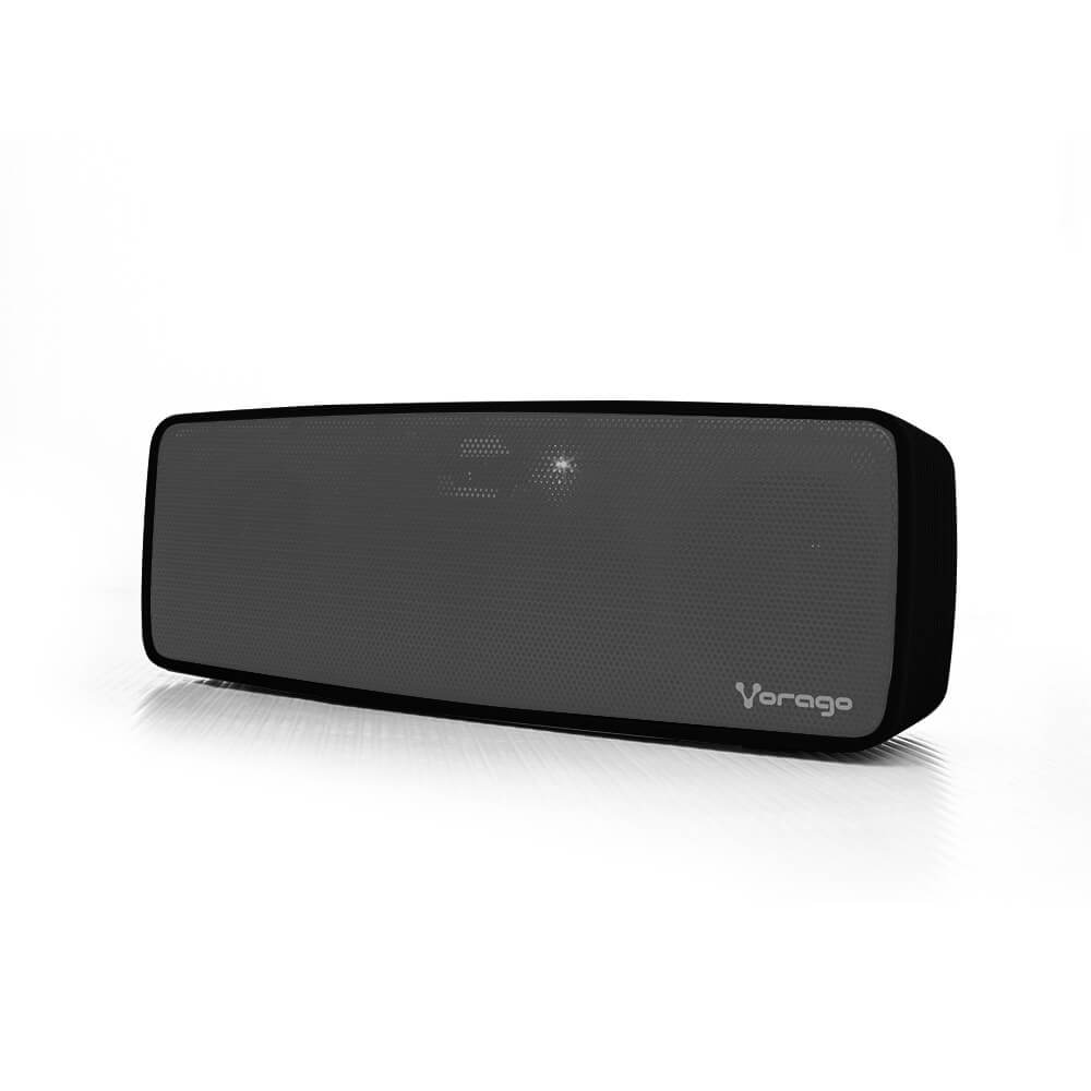 Vorago BSP-100-V2-BK Bocina Bluetooth 5w, con Jack 3.5 mm, Micro USB, Manos Libres, Negra