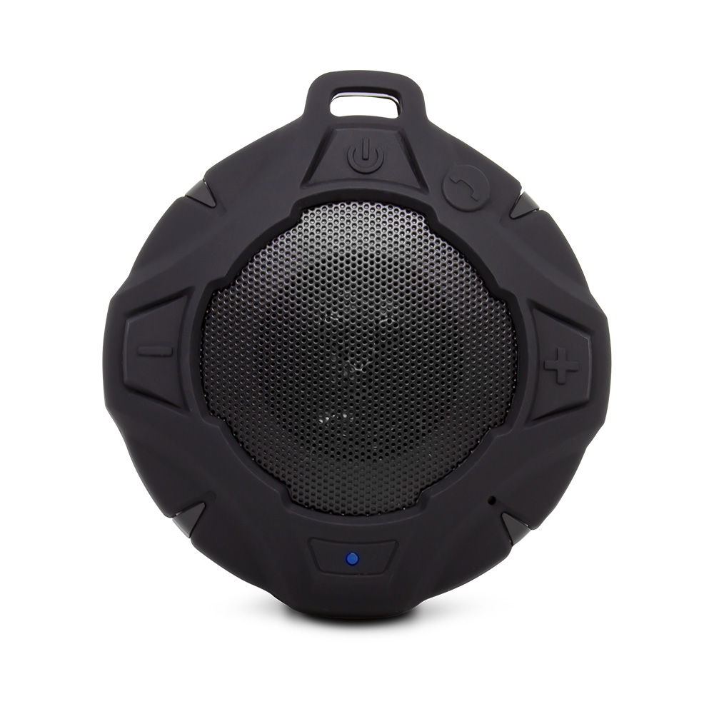 Vorago BSP-400 Bocina para alberca Bluetooth, 3w, IP67 a Prueba de Agua, Flotante, Manos Libres, Negra