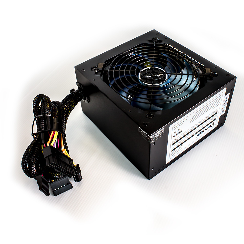 Fuente de poder Vorago Start the Game PSU-200 600Watts Iluminada 2xSata