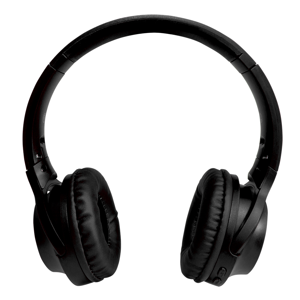 Vorago HPB-200 Diadema Bluetooth, Manos Libres, Control de Música y Volúmen, Plegable, Color Negro.