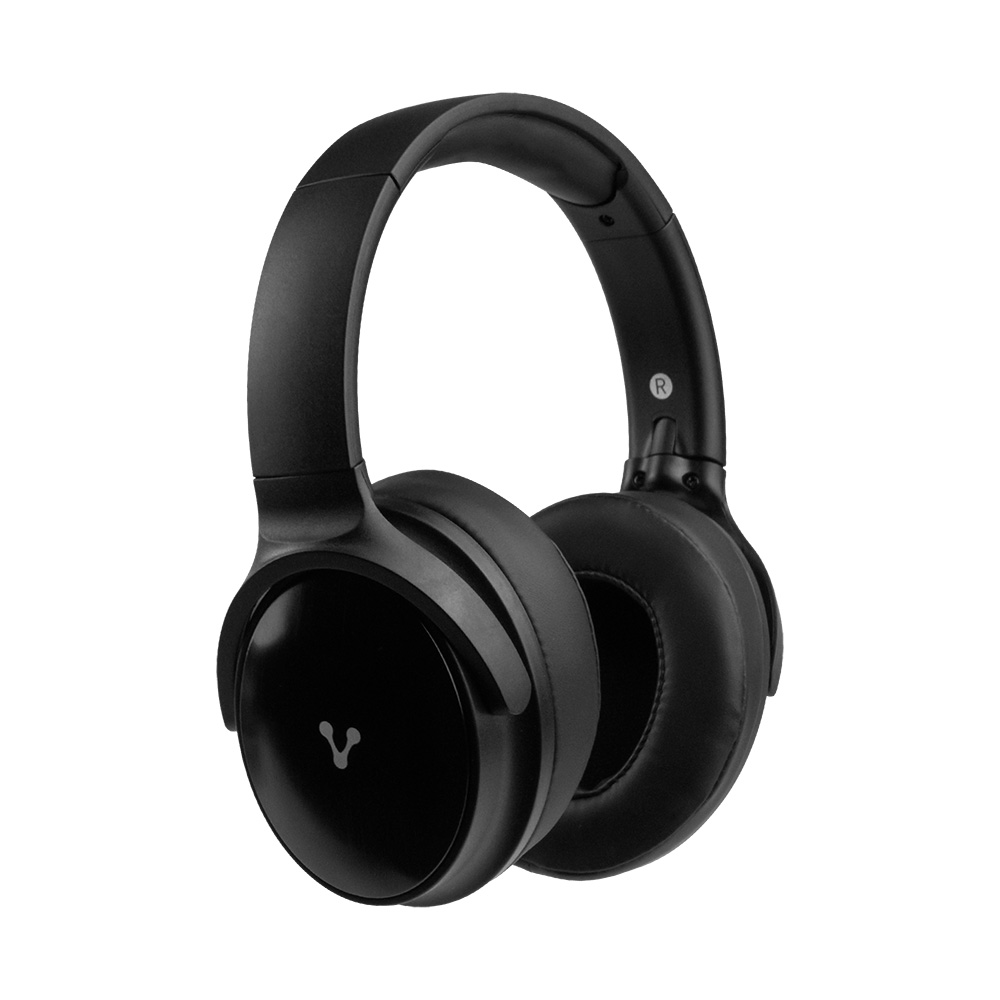 Vorago HPB-401 Audifonos de Diadema inalambricos Bluetooth Manos Libres Plegable hasta 9 Horas de Música Ideal para Ejercicio Gimnasio Transporte Viaje.