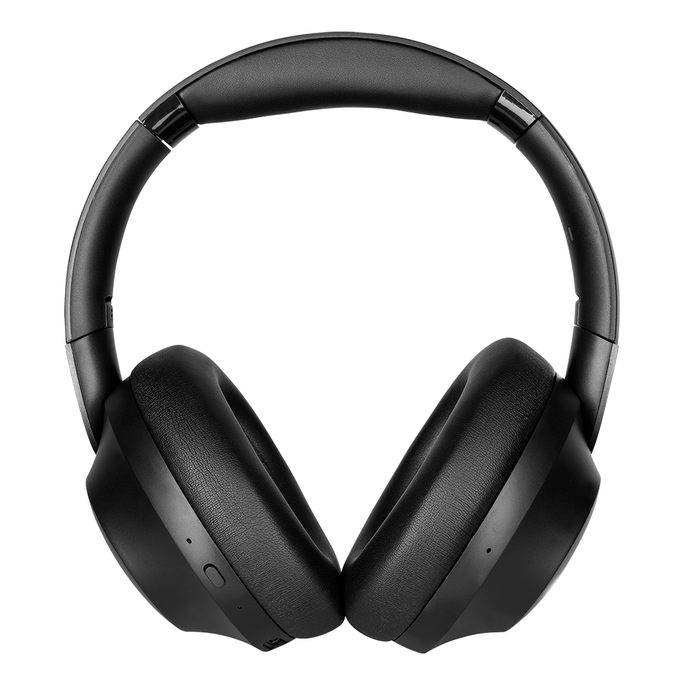 Vorago HPB-505 Diadema Bluetooth ANC Hibrido Sonido Premium Super Bass Plegables Baja Latencia Bateria 60Hrs Triple Microfono