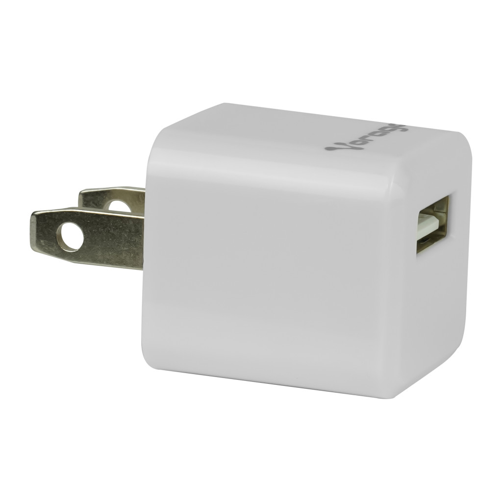 Vorago AU-105-V2-WH Cargador para Pared con 1 Puerto USB, Blanco Blister