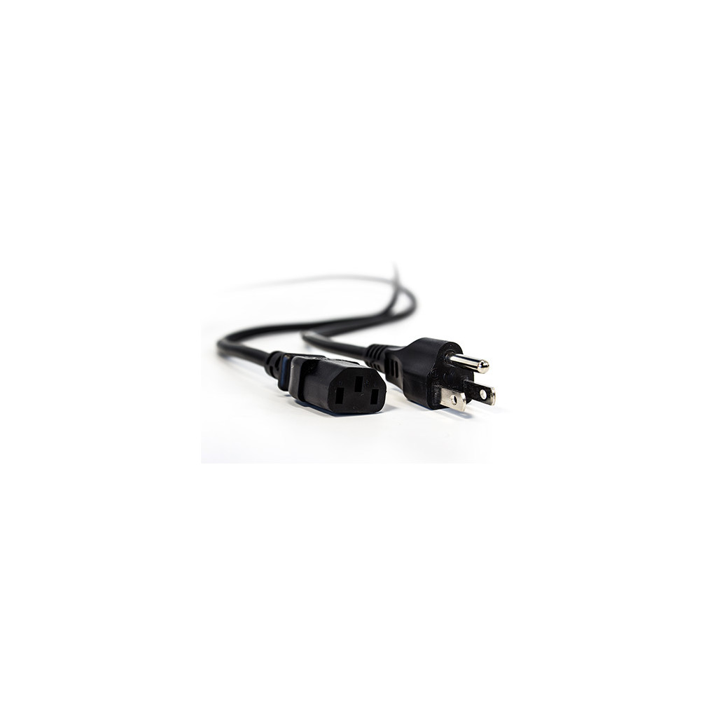 Vorago Cable de Alimentación, Color Negro