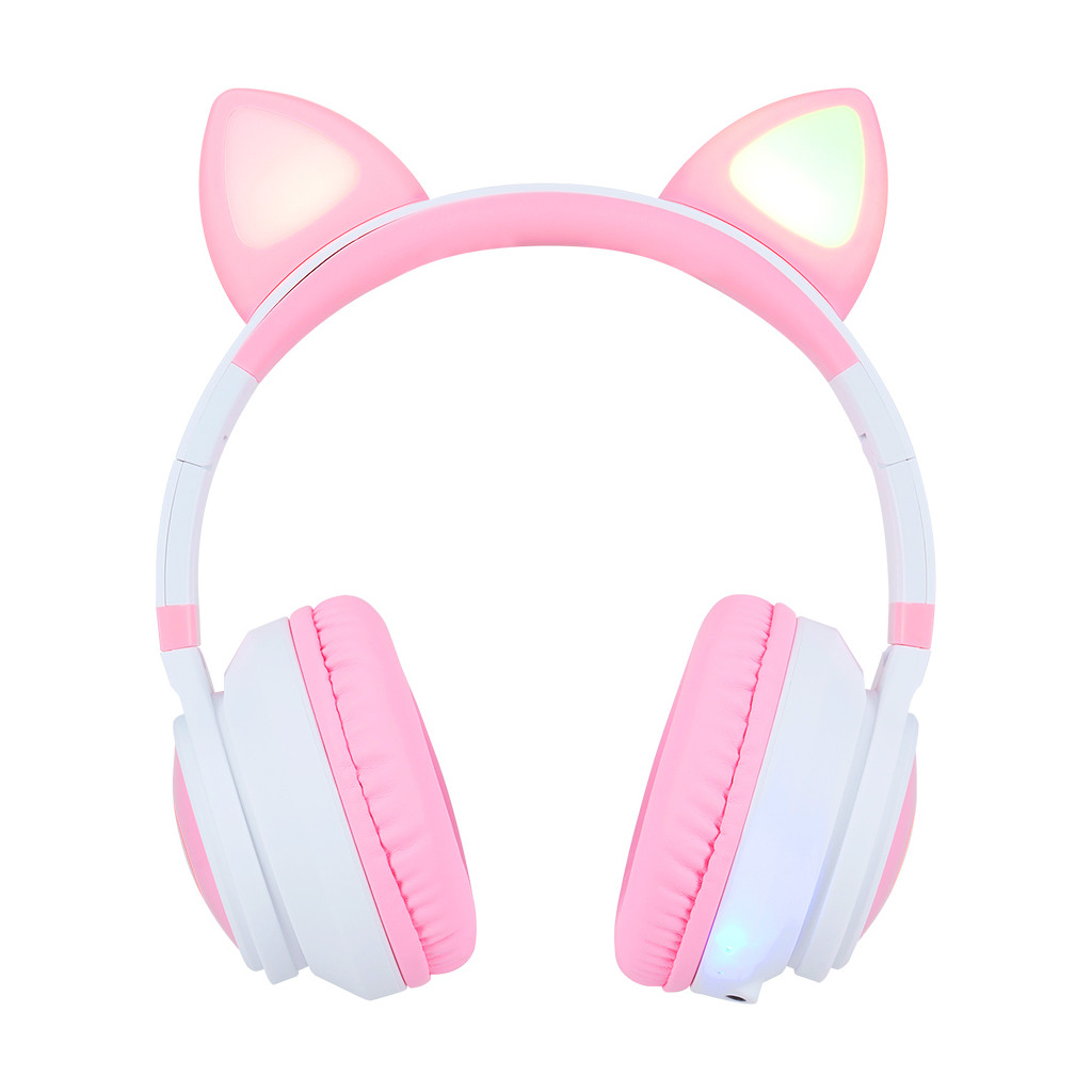 Vorago HPB-300-K Audifonos Inalambricos Diadema USB Tipo C RGB Manos Libres Musica por 6 Horas Diseño Especial