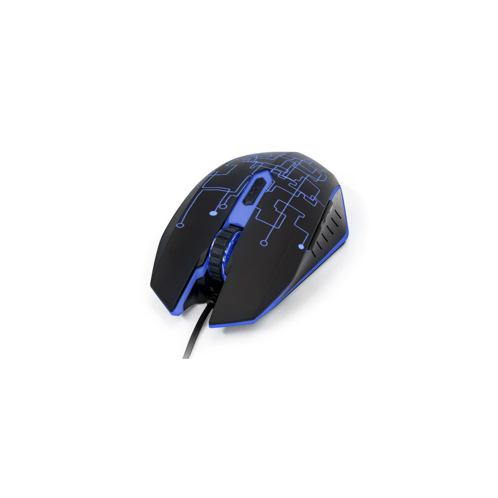 Vorago Start The Game MO-501 Mouse Alámbrico Gamer, 3200 dpi, Sensor de Movimiento de 4000 FPS, Retroiluminación LED, Pc Gamer/Mac/Windows, Oficina, Hogar, Escuela