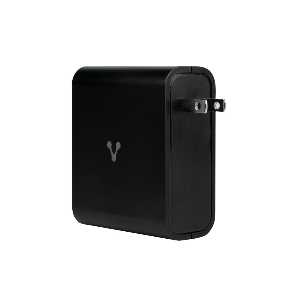 Vorago AU-600 Cargador De Pared Carga Rapida 3.0 100 W 3.0A hasta 5.0A USB Tipo C PD 3.0 con 5 Puertos Carga Rapida iPhone Android Celular Laptop iPad Macbook Cargador De Viaje