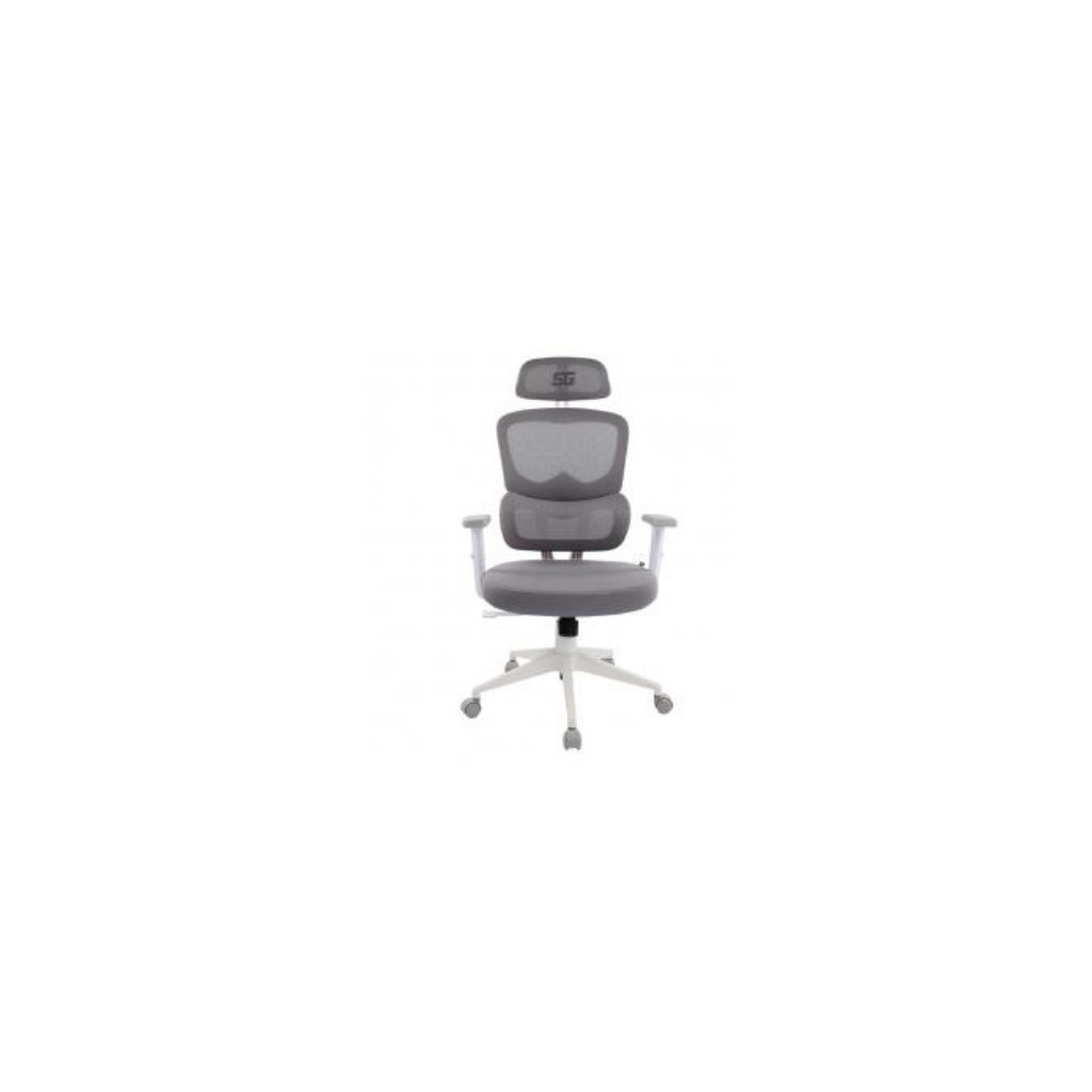 Vorago Start The Game CGM-400-WH Silla Gamer Mesh Resplado Reclinable Ruedas 50 Mm Ajuste De Altura Soporta hasta 150 Kg Piston Clase 4 Malla Transpirable Estructura Metalica Color Blanco