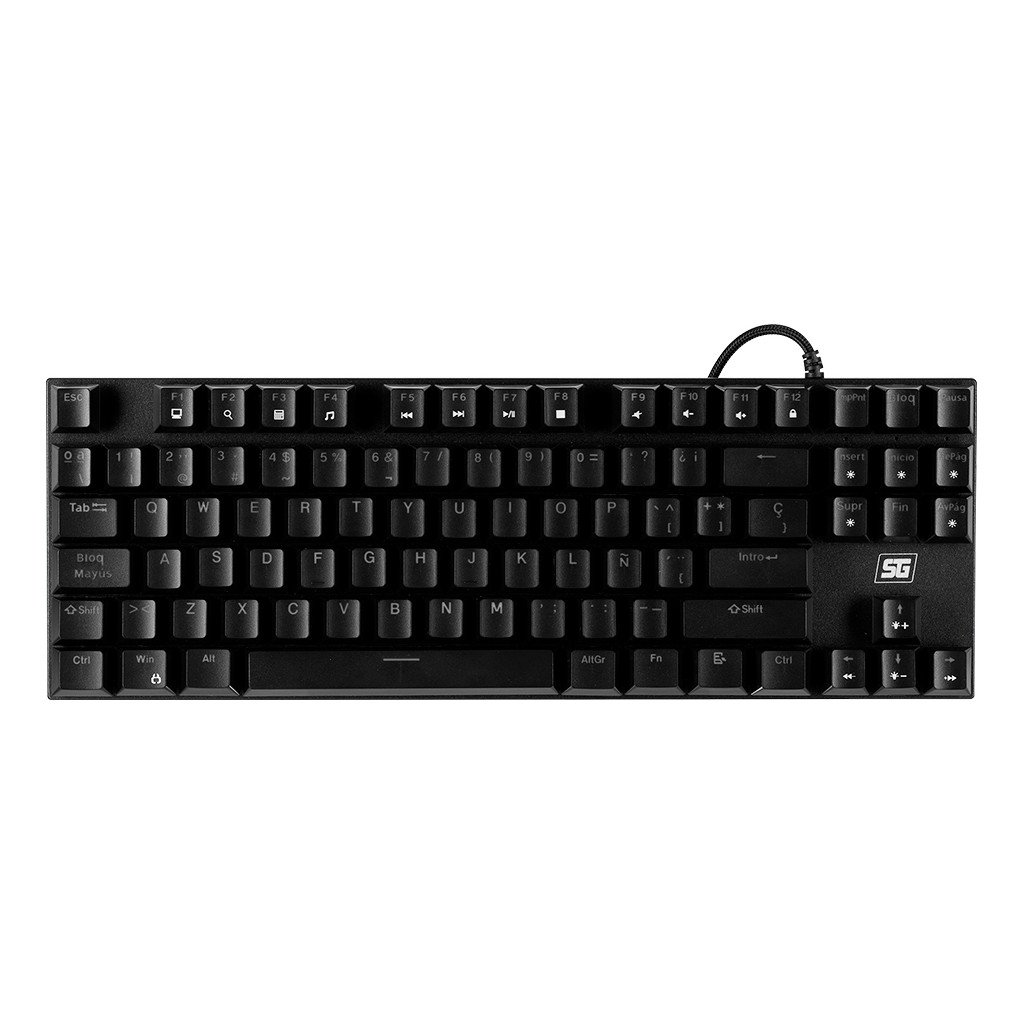 Vorago Start The Game KB-600 Teclado Gamer Mecanico 80% Anti-ghosting USB Iluminacion RGB