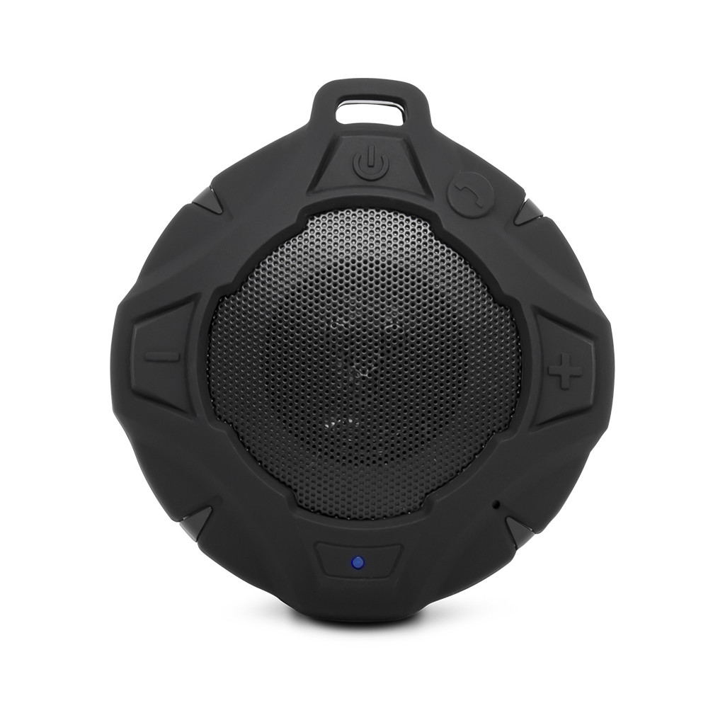 Vorago BSP-400 Bocina para alberca Bluetooth, 3w, IP67 a Prueba de Agua, Flotante, Manos Libres, Negra