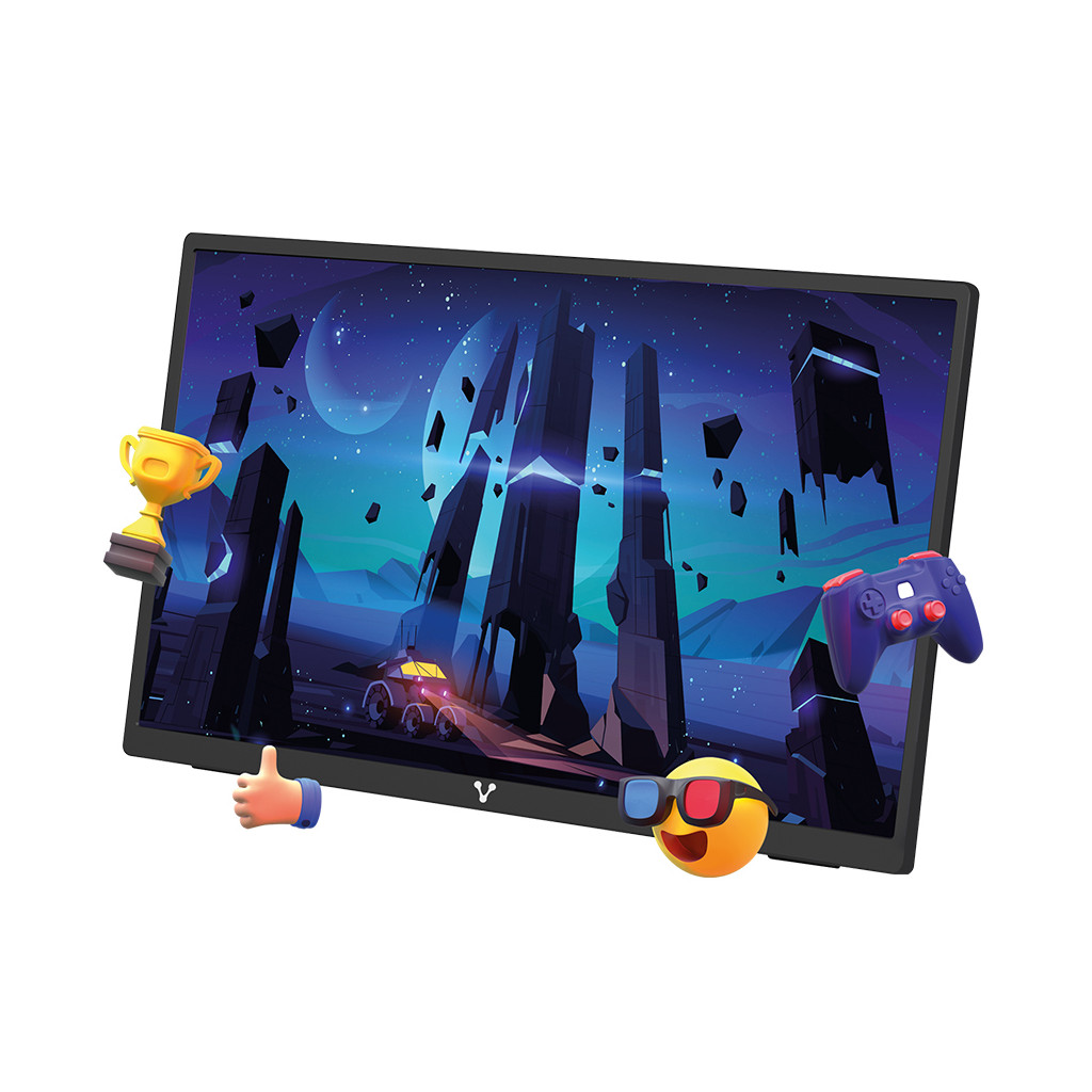 MONITOR VORAGO PORTATIL LED-P15 15.6" FHD IPS VESA USB-C HDMI