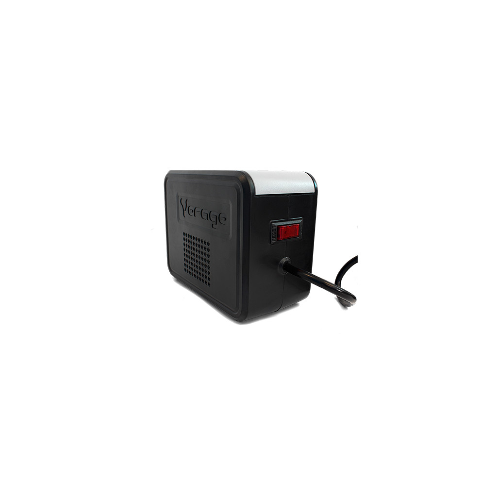 Vorago AVR-200 Regulador de Voltaje con supresor de Picos, 8 contactos, 1400 VA De Oficina y Hogar Consolas Pantallas Protector de Sobretensiones