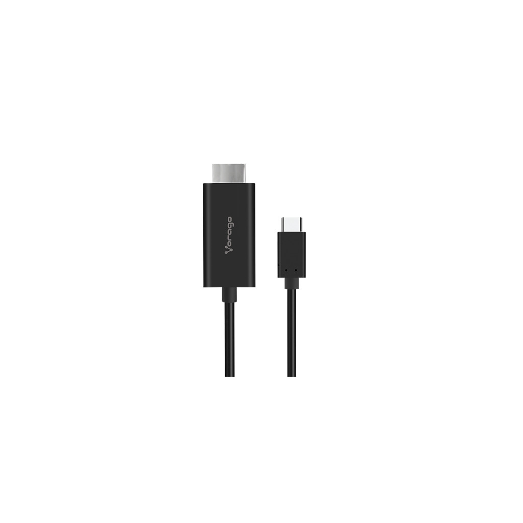 Vorago CAB-304 Cable Convertidor De USB Tipo C a HDMI 4K 1.8M, Celular, Tablet, Audio y Video.