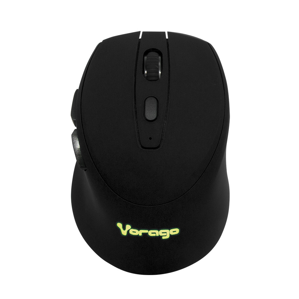 Vorago MO-306-BK Mouse Inalámbrico 1000/1600/2400 DPI Recargable Negro