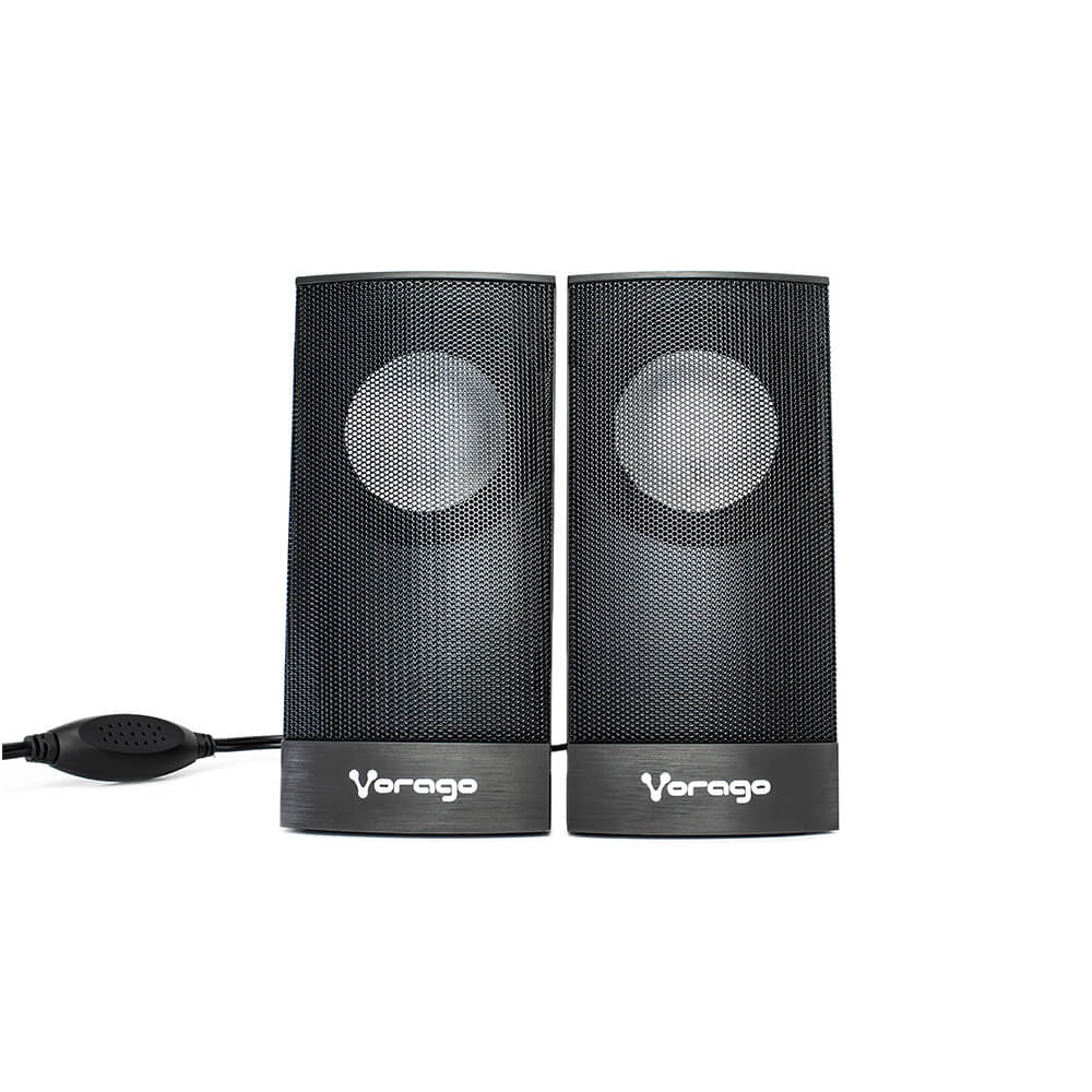 Vorago SPK-106 Bocinas para Computadora 2.0, 6w, 3.5 mm, USB