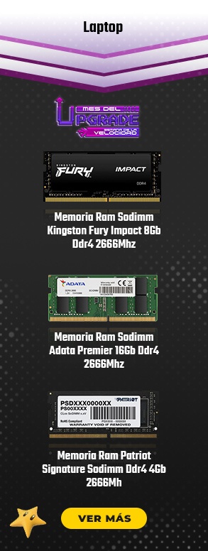 Descuentos destacados en RAM para laptop