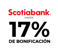 Hasta 17% de bonificación