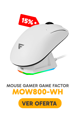 Mouse Gamer Game Factor Mow800