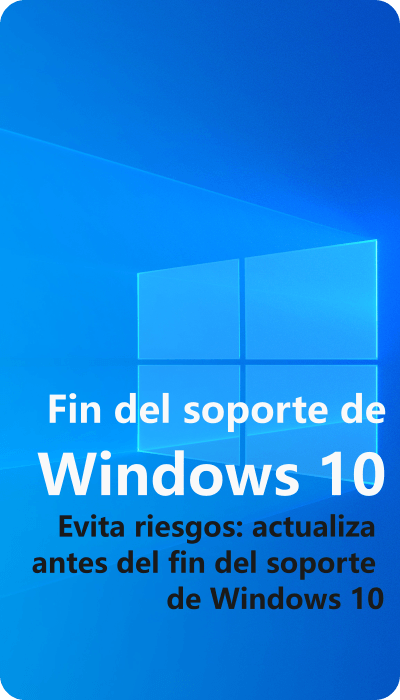Fin de soporte de Windows 10