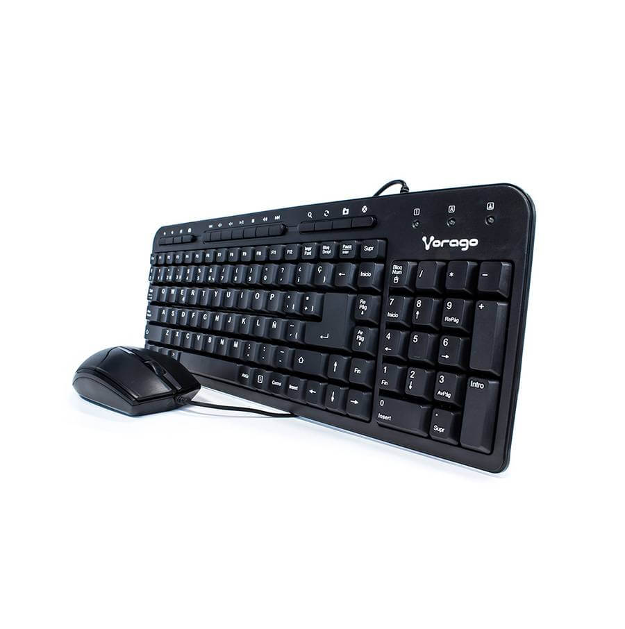 KM-105 Kit de teclado y mouse alámbricos